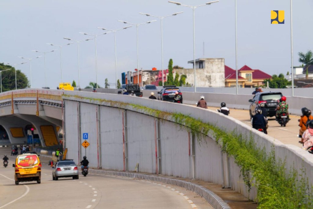 Telah Beroperasi, Flyover Sekip Ujung Diharapkan Mengurai Simpul Kemacetan