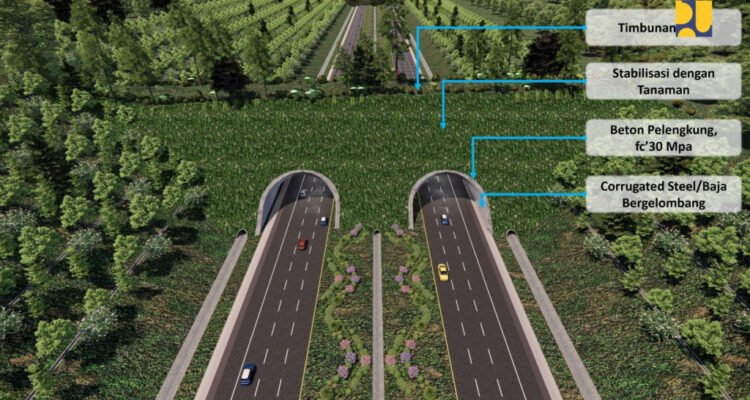 Terowongan Perlintasan Satwa di Tol Akses IKN, Wujudkan Komitmen Keberlanjutan