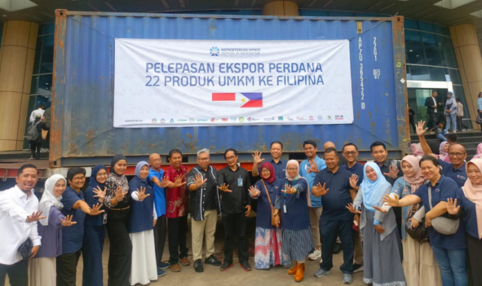 Kementerian UMKM RI Lepas Ekspor Perdana 22 Produk UKM ke Filipina