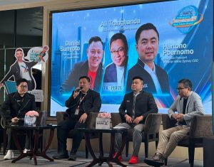 (Foto Kiri ke Kanan) Daniel Sunyoto – President Director Xavier Marks, Hartono Poernomo – Executive President Xavier Marks Sydney CBD, Ali Tranghanda – CEO Indonesia Property Watch (Dok: Property and The City)