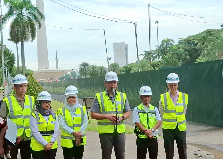 Pembangunan MRT Jakarta Fase 2A Capai 48 Persen, Thamrin–Monas Ditargetkan Beroperasi 2027
