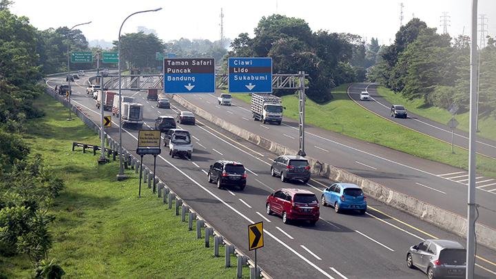 Long Weekend, Contraflow Diterapkan di Tol Jagorawi Arah Puncak