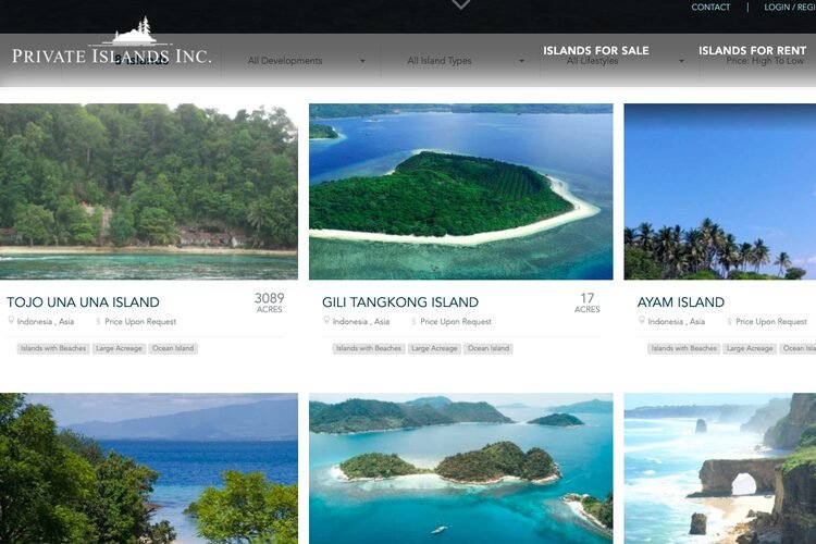 Heboh Empat Pulau Indonesia Muncul di Situs Jual Beli