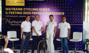 Maybank Indonesia Hadirkan Tantangan Baru di Maybank Cycling Series II Festino 2025
