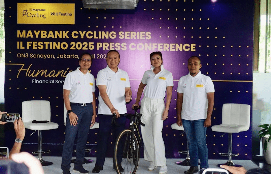 Maybank Indonesia Hadirkan Tantangan Baru di Maybank Cycling Series II Festino 2025