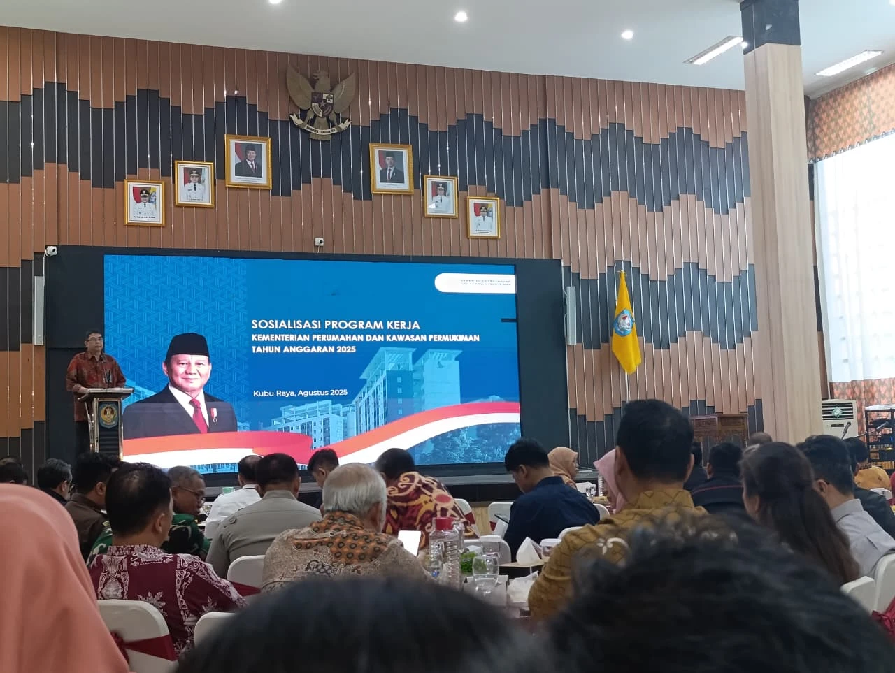 Kementerian PKP Fokus Percepat BSPS dan Penataan Kawasan Kumuh di Kalimantan Barat