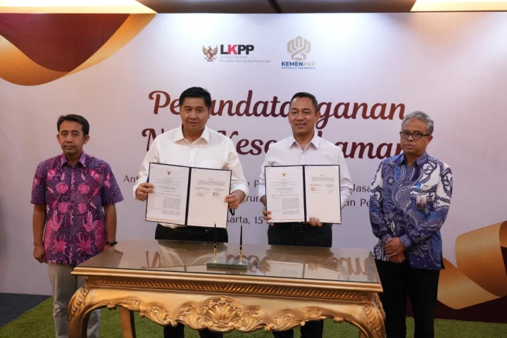 Dukung Program 3 Juta Rumah, Menteri PKP Dan Kepala LKPP Gelar MoU