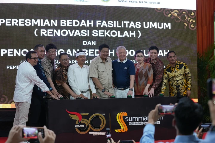 Lewat CSR Summarecon Ajak Kementerian PKP Canangkan Bedah Rumah Untuk 500 RTLH di Bekasi