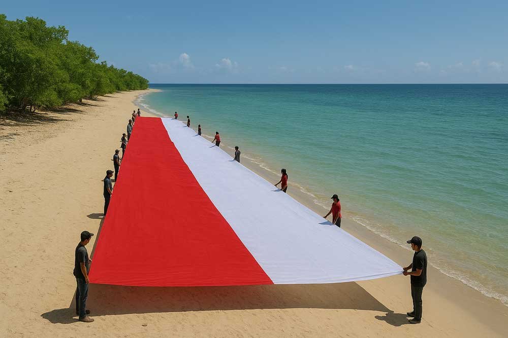 HUT ke-80 Republik Indonesia Merdeka