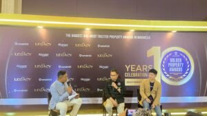 CEO IPW, Ali Tranghanda, dan VP Marketing Rumah123, Andry Law saat Konfrensi Pers GPA (Dok: PATC/Tentya)