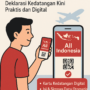 Pemerintah Luncurkan Aplikasi "All Indonesia", Deklarasi Kedatangan Kini Praktis dan Digital