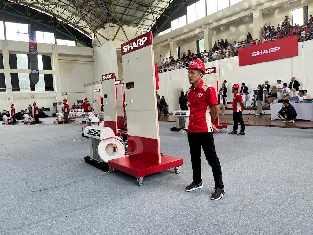 Rayakan HUT ke-55, Sharp Gelar Kontes Teknisi AC se-Indonesia, Inilah Pemenangnya