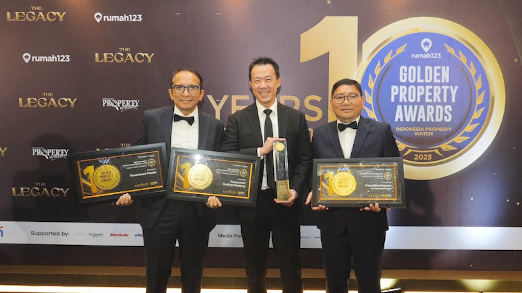 Top! 4 Proyek Prestisius Paramount Land Raih Penghargaan GPA 2025