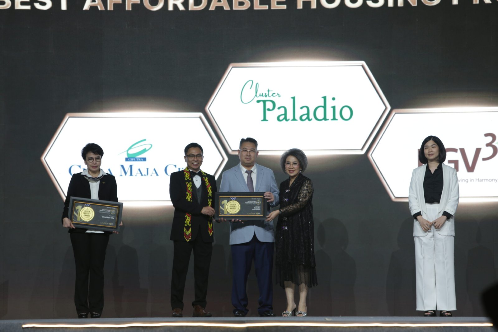Cluster Paladio CiruasLand Raih Penghargaan Best Affordable Housing Project di GPA 2025