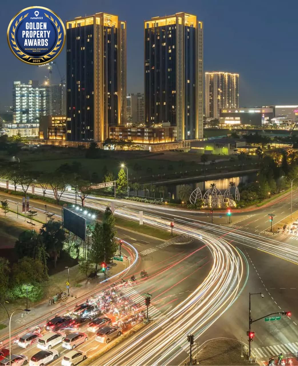 Pengembang Properti Sinar Mas Land Meraih Penghargaan Property Brand of the Year