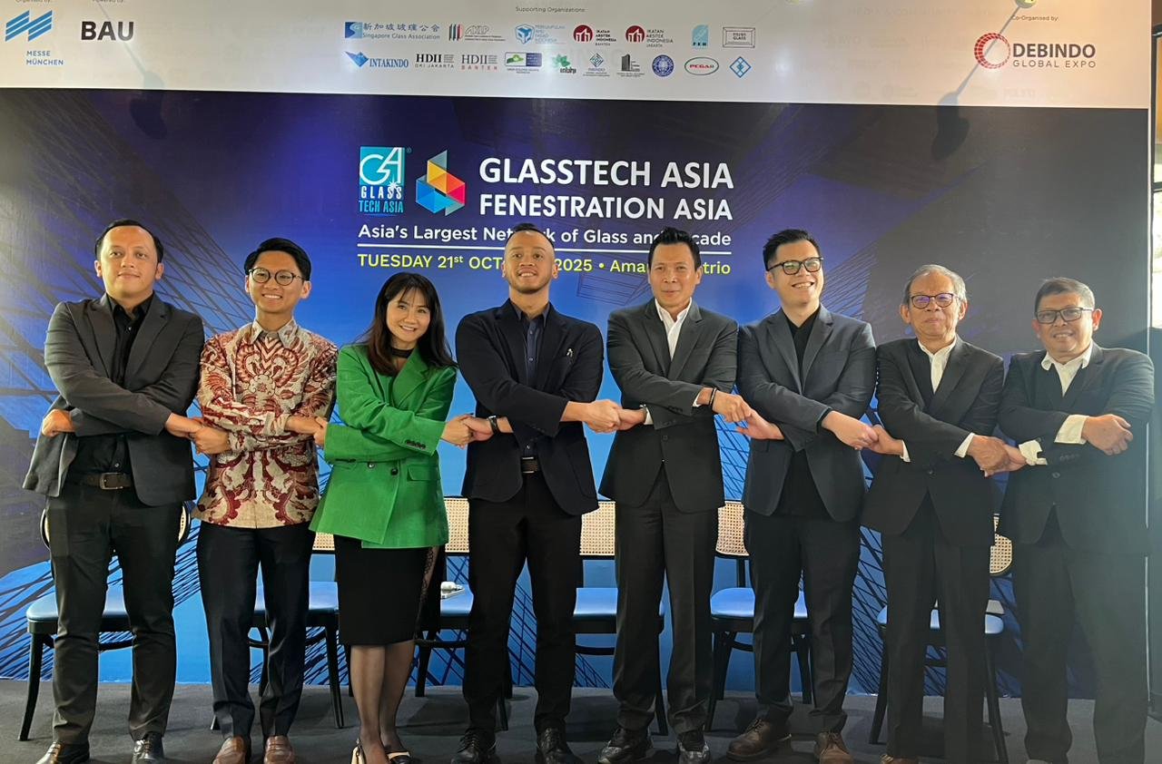 GAFA 2025 Siap Digelar, Dorong Teknologi Fasad dan Kaca Inovatif Berkelanjutan di Asia Tenggara