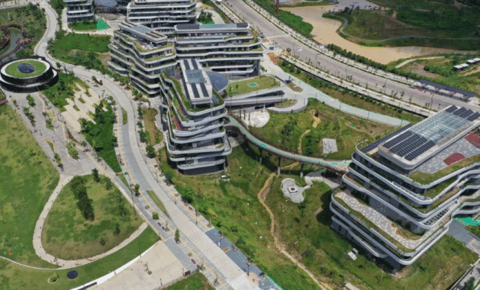 IKN-Kemenko 3 Gedung Kemenko 3 di IKN Rampung, Siap Tampung 1.375 ASN