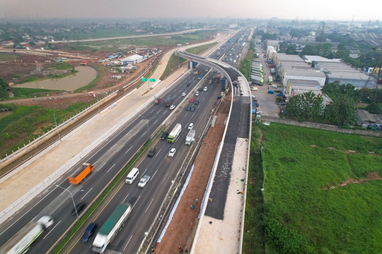 Gerbang Tol KM 25 Sebentar Lagi Siap Dipakai, Bitung ke Jakarta Bisa Secepat Kilat