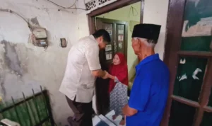 Menteri PKP Tinjau Progres RTLH di Kawasan Menteng Tenggulun